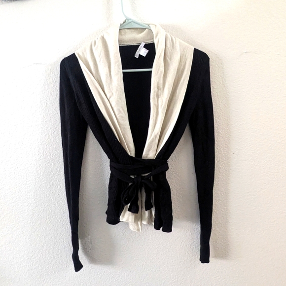 MaxMara Silk-Cashmere wrap sweater | sz S - Picture 1 of 3